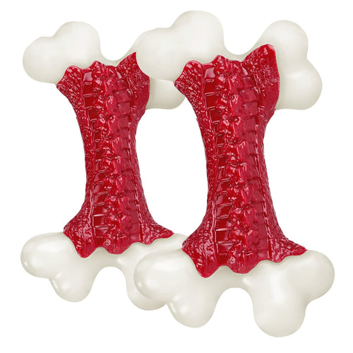 Kseroo Tough Dog Toys Dog Toys for Aggressive Chewers Large Breed Aggressive Chew Toys for Large Dogs Dog Bone Chew Toy Nylon Dog Toys for Large Dogs Extreme Chew Toys Indestructible